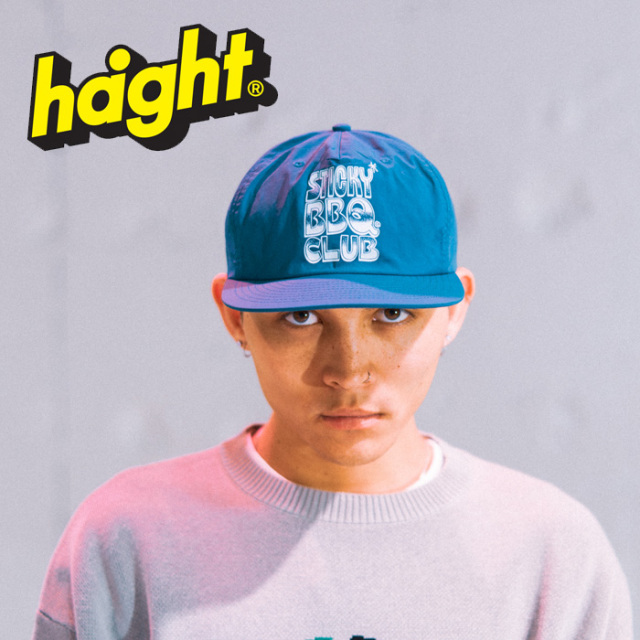 【SALE30%OFF】　HAIGHT (ヘイト)　STICKY BBQ NYLON CAP　 【キャップ】【HTAW-246002】【2024AUTUMN&WINTER新作】