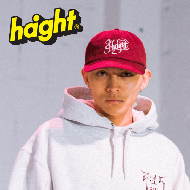 【SALE30%OFF】　HAIGHT (ヘイト)　LOGO LOW CAP　 【キャップ】【HTCS-246666】【2024AUTUMN&WINTER新作】