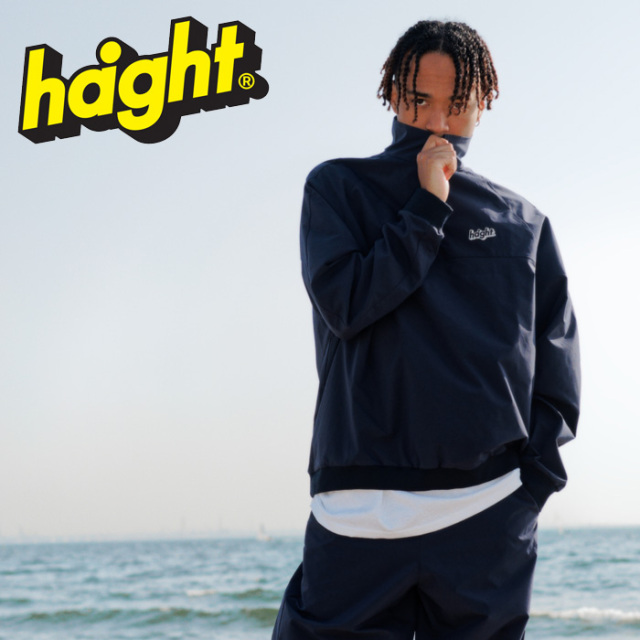 HAIGHT (ヘイト) RELAXING DRY HALF ZIP JACKET