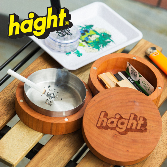 HAIGHT (ヘイト)　WOODEN MULTI ASHTRAY　 【アッシュトレー 灰皿】【HTSS-257003】　【2025 SPRING&SUMMER 新作】【WORK STUDIO KID