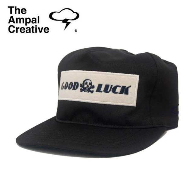 THE AMPAL CREATIVE (ザ・アンパル クリエイティブ)　GOOD LUCK Snapback - Black　【キャップ 帽子 定番 人気 カリフォルニア MADE 