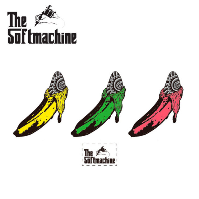 SOFTMACHINE (ソフトマシーン)　 BANANA STICKER SHEET(STICKER SHEET)　【先行予約】【キャンセル不可】　【SOFTMACHINE(ソフトマシ