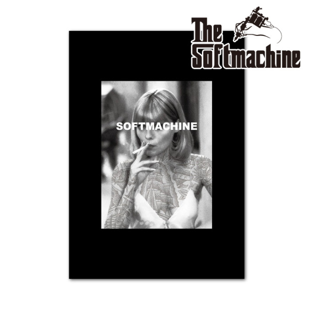 SOFTMACHINE (ソフトマシーン)　ELVIRA POSTER　【ポスター】【ホワイト A3 タトゥー】【2025 SPRING&SUMMER COLLECTION 新作】
