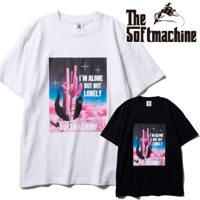 SOFTMACHINE (ソフトマシーン)　FLOATING-T　【Tシャツ 半袖】【ホワイト ブラック  タトゥー】【2025 AUTUMN&WINTER 先行予約】【予