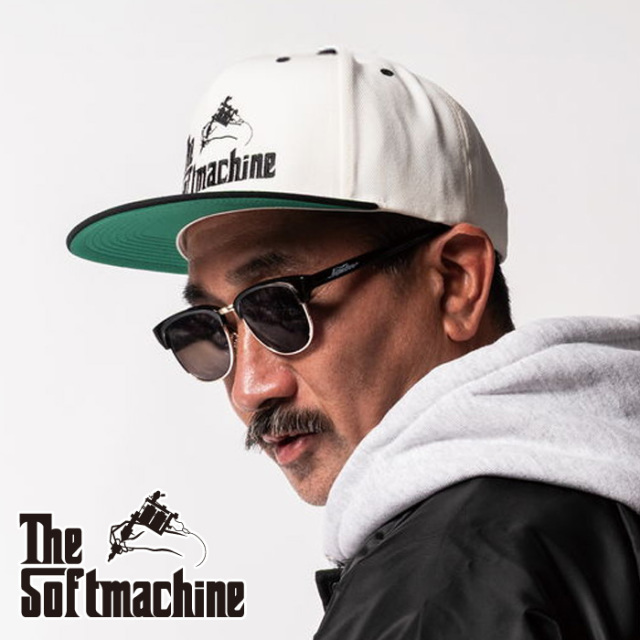 SOFTMACHINE (ソフトマシーン)　GOD CAP　【キャップ】【ブラック ホワイト タトゥー】【2025 AUTUMN&WINTER 先行予約】【予約商品 