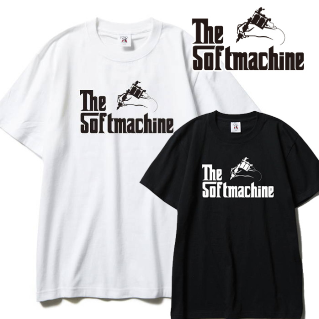 SOFTMACHINE (ソフトマシーン)　GOD-T　【Tシャツ】【ホワイト ブラック タトゥー】【2023SPRING&SUMMER新作】