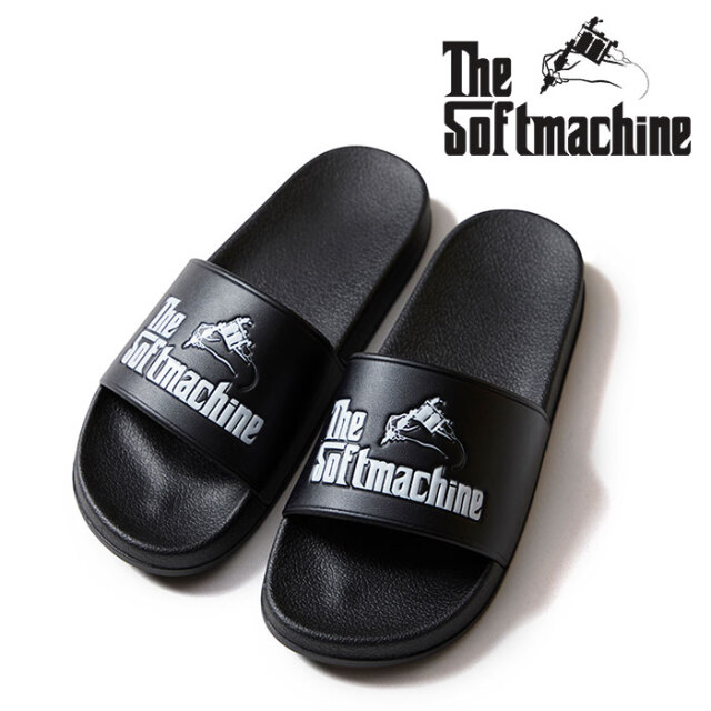 SOFTMACHINE (ソフトマシーン)　GOD SHOWER SANDAL (SHOWER SANDAL)　【シャワーサンダル】【ブラック タトゥー】【2025 AUTUMN&WINT