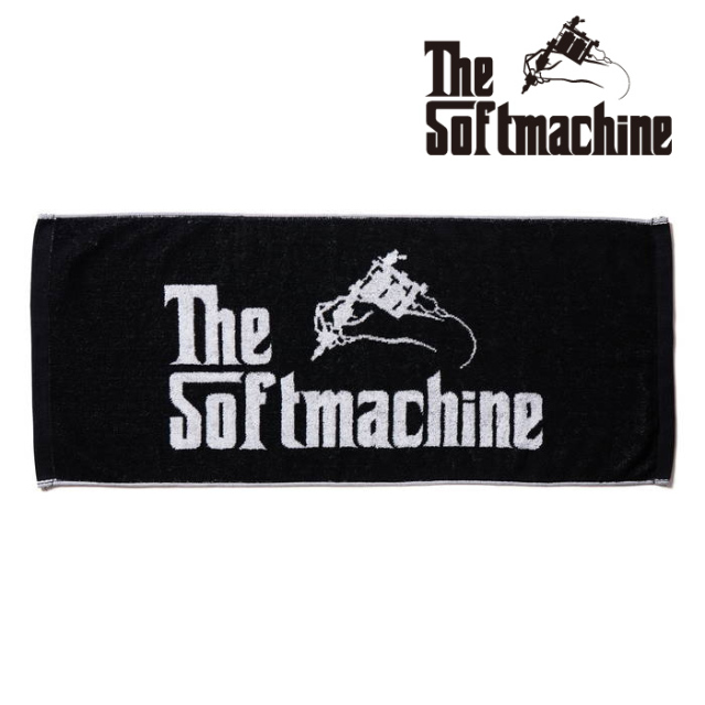 SOFTMACHINE (ソフトマシーン)　GOD TOWEL (TOWEL)　【タオル】【ブラック タトゥー】【2025 AUTUMN&WINTER 先行予約】【キャンセル