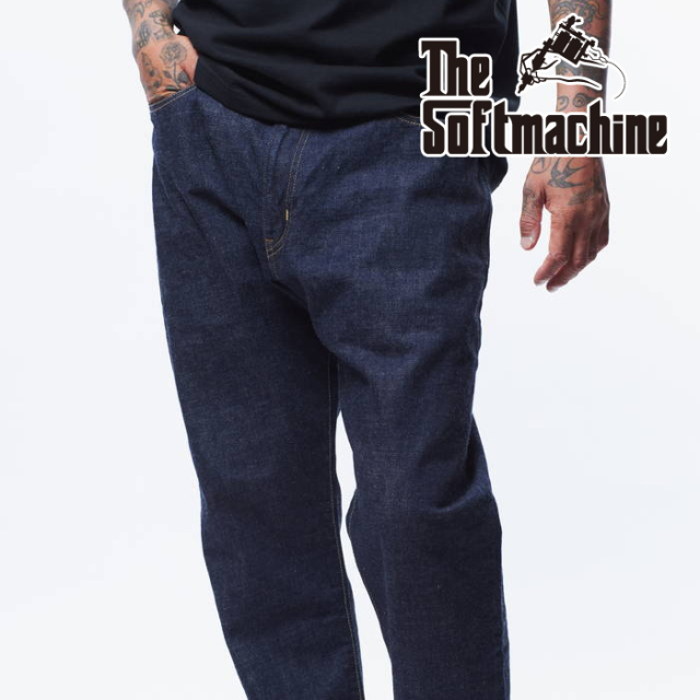 SOFTMACHINE (ソフトマシーン)　GOOD LIFE (DENIM PANTS)　【デニムパンツ】【デニム タトゥー】【2024SUMMER VACATION】【お取り寄