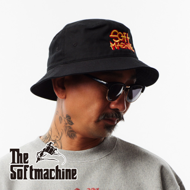 SOFTMACHINE (ソフトマシーン)　MADMAN HAT　【ハット】【ブラック タトゥー】【2025 SPRING&SUMMER COLLECTION 新作】