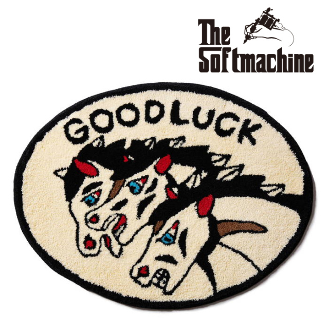 SOFTMACHINE ロゴラグ PHARAOH RUG (RUG)