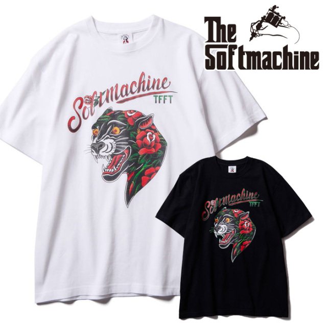 SOFTMACHINE (ソフトマシーン)　PRETEND-T　【Tシャツ 半袖】【ホワイト ブラック  タトゥー】【2025 AUTUMN&WINTER 先行予約】【予
