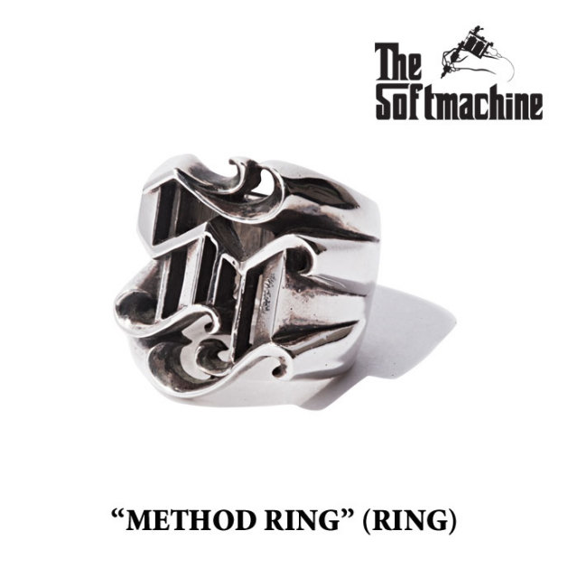 SOFTMACHINE (ソフトマシーン)　 METHOD RING(RING)　【リング 指輪 シルバー アクセサリー】【予約商品】【キャンセル不可】
