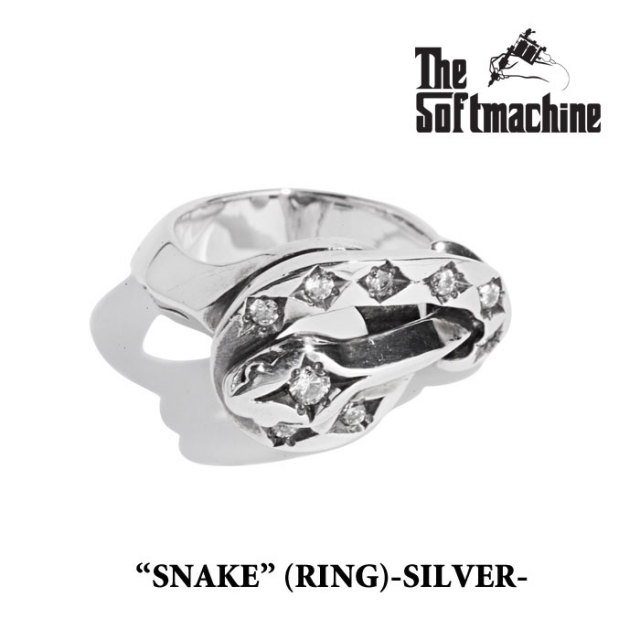 SOFTMACHINE (ソフトマシーン)　 SNAKE(SILVER RING)　【リング 指輪 シルバー アクセサリー】【予約商品】【キャンセル不可】