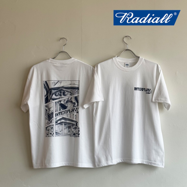 RADIALL×TOSHIKAZU NOZAKA×INTERPLAY　COSMIC GYPSY T-SHIRTS　【Tシャツ】【RADIALL ラディアル 野坂稔和 INTERPLAY インタープレイ