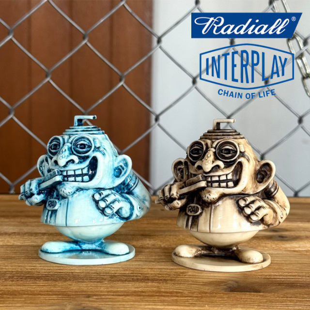 RADIALL × INTERPLAY　BLACKBIRDTEMPLE co.製作 “RAD FINK”(Statue) Designed by RAT HOLE STUDIO 　【RADIALL ラディアル INTERPLAY