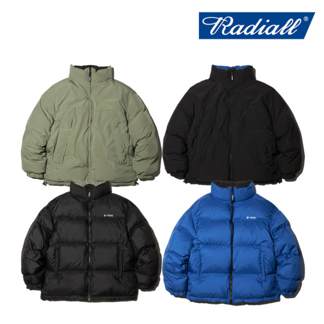 【SALE30%OFF】　RADIALL ラディアル 　SUBURBAN - STAND COLLARED JACKET 　 【ダウンジャケット】【2023 AUTUMN＆WINTER COLLECTIO