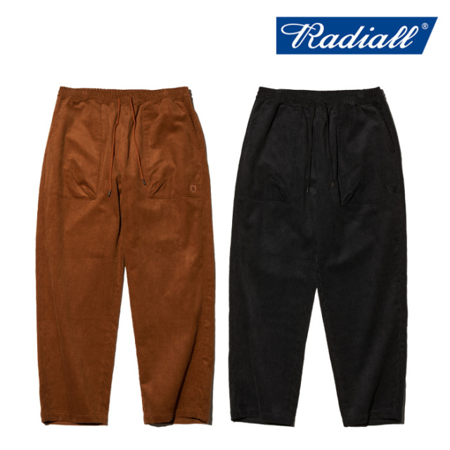 RADIALL ラディアル 　 MOTOWN - WIDE TAPERED FIT EASY PANTS 　 【イージーパンツ】【2023 AUTUMN＆WINTER COLLECTION】【RAD-23AW