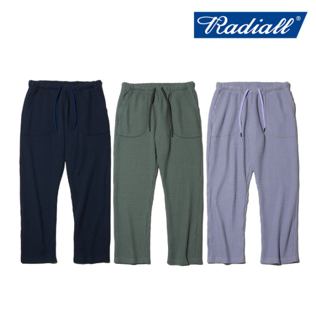 RADIALL ラディアル 　BIG WAFFLE - SWEATPANTS　 【スウェットパンツ】【2023 SPRING＆ SUMMER COLLECTION】【RAD-23SS-CUT003】【