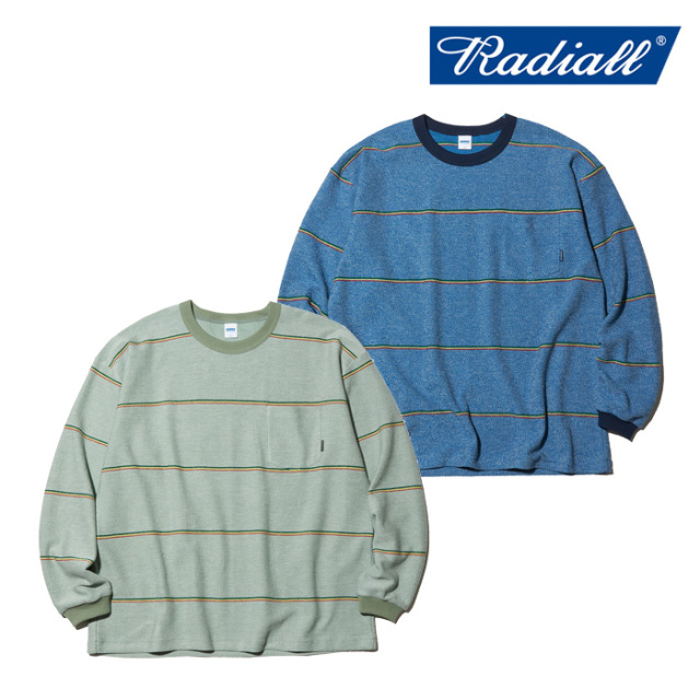 RADIALL(ラディアル) EL CAMINO - CREW NECK T-SHIRT L/S