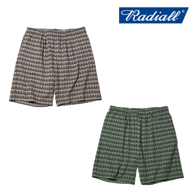 RADIALL(ラディアル) FLAMES - STRAIGHT FIT EASY SHORTS