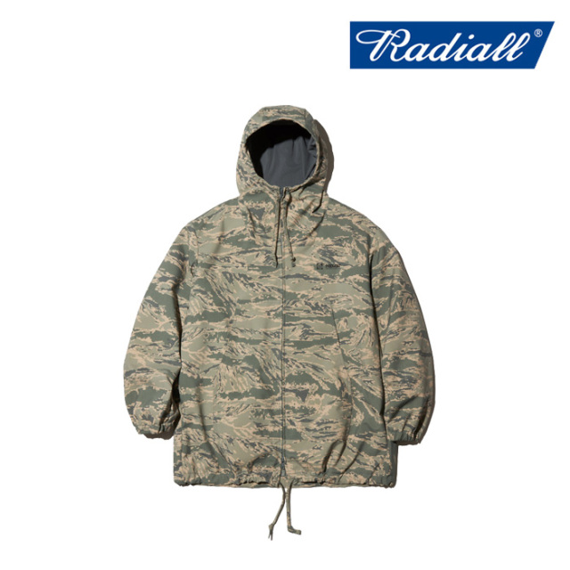 RADIALL ラディアル 　LOW LANE - HOODIE COAT　 【シェルコート】【2023 SPRING＆ SUMMER COLLECTION】【RAD-23SS-JK003】【インタ