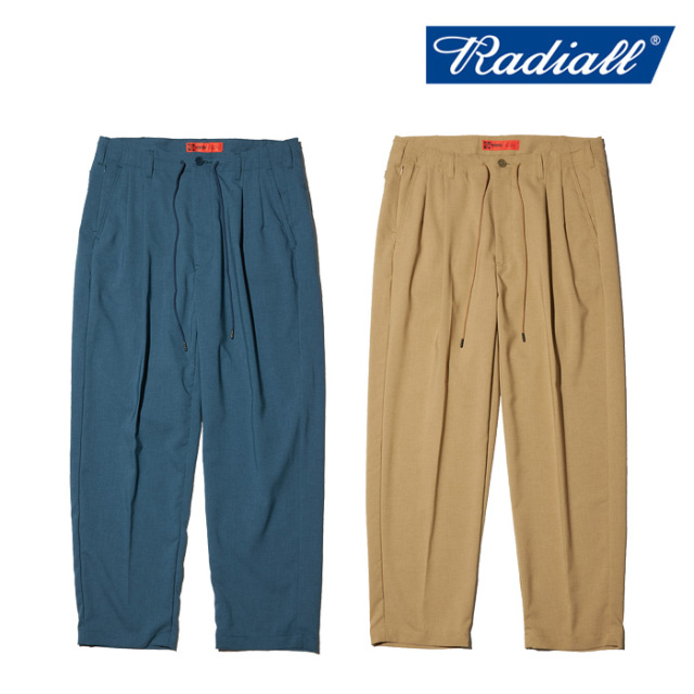 RADIALL ラディアル 　LO-N-SLO - WIDE FIT PANTS　 【スラックス】【2023 SPRING＆ SUMMER COLLECTION】【RAD-23SS-PT002】【インタ