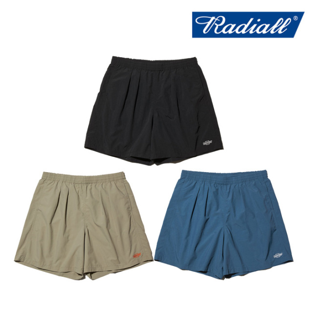 RADIALL ラディアル 　BOWTIE - STRAIGHT FIT EASY SHORTS　 【ショートパンツ】【2023 SPRING＆ SUMMER COLLECTION】【RAD-23SS-PT0