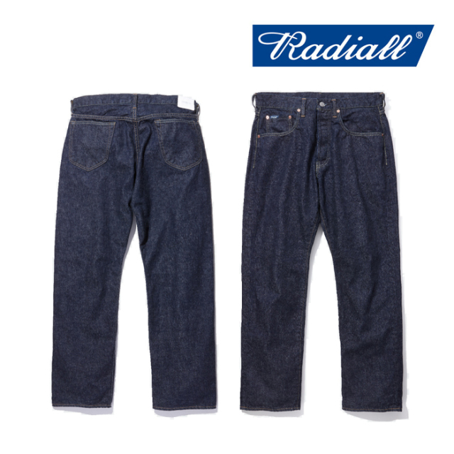 RADIALL (ラディアル)　 KUSTOM 350B STRAIGHT FIT PANTS　 【デニム ストレートフィット】【送料無料】【即発送可能】【RAD-DNM-PT0