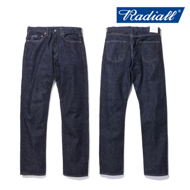 RADIALL (ラディアル)　 KUSTOM 235B SLIM FIT PANTS　 【送料無料】【即発送可能】　 【RAD-DNM-PT001】【デニム ジーンズ パンツ】