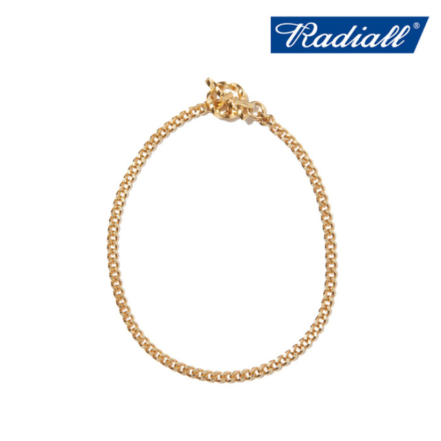 RADIALL ラディアル 　MONTE CALRO - BRACELET(GOLD)　 【ブレスレット】【2024 SPRING＆SUMMER COLLECTION】【RAD-JWL027-02】【イ