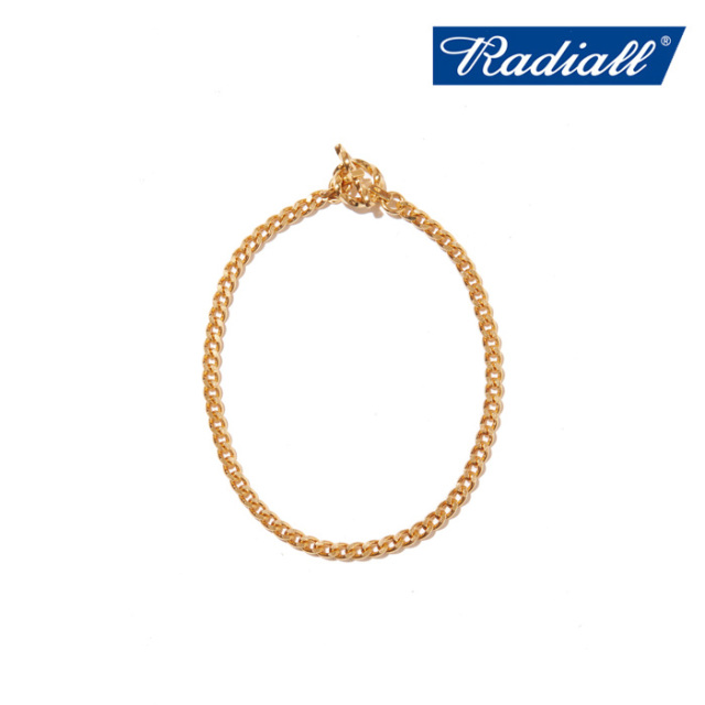 RADIALL ラディアル 　MONTE CALRO - WIDE BRACELET(GOLD)　 【ブレスレット】【2024 SPRING＆SUMMER COLLECTION】【RAD-JWL048-02】