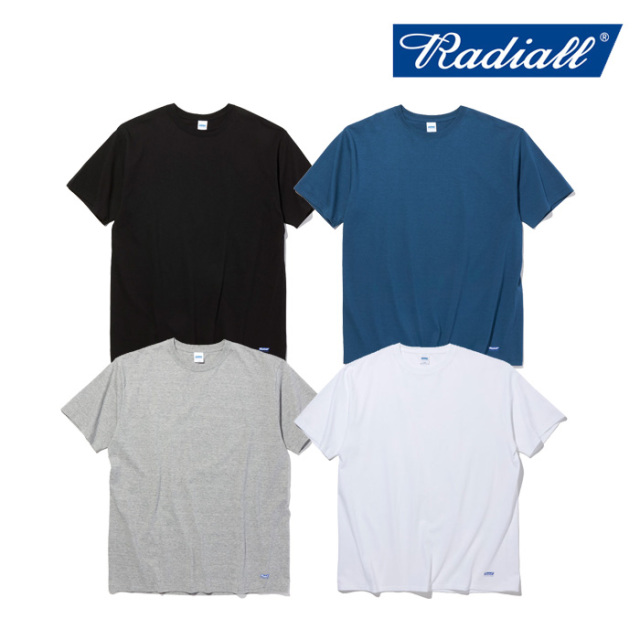 RADIALL ラディアル 　BASIC - CREW NECK T-SHIRT S/S　 【Tシャツ】【2024 SPRING ＆SUMMER COLLECTION】【RAD-PAC041】【インター