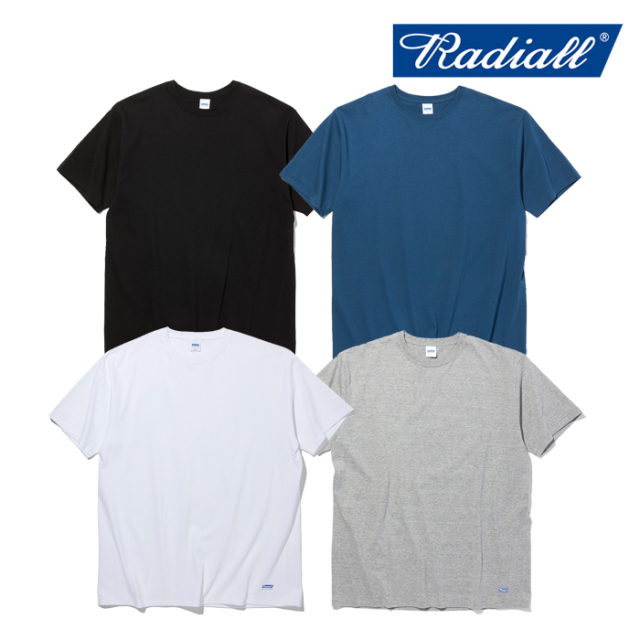 RADIALL (ラディアル)　 BASIC - CREW NECK T-SHIRT S/S　 【Tシャツ 半袖 ベーシック】【2021 SPRING&SUMMER COLLECTION】【RAD-PAC