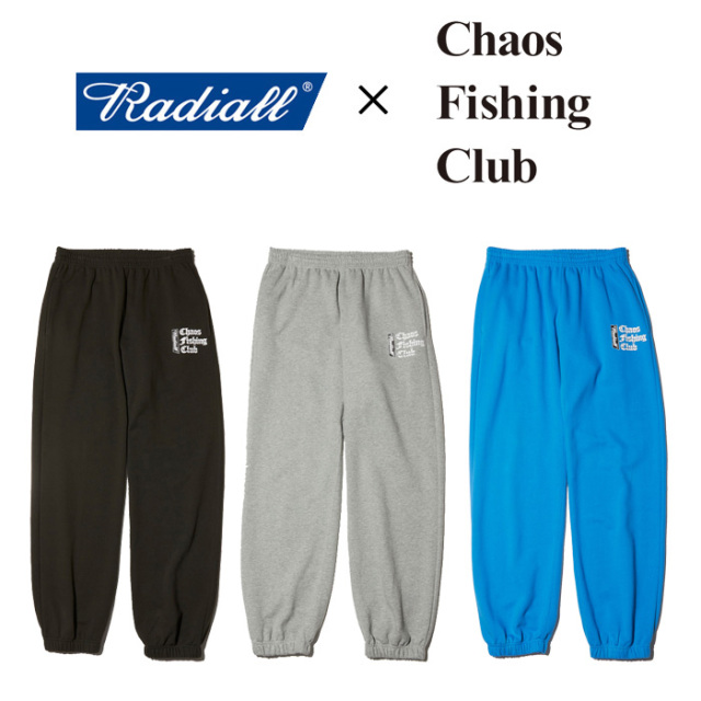 RADIALL ラディアル 　CHROME LETTERS - SWEATPANTS　 【スウェットパンツ】【2024 初売り】【RAD-23AW-SPOT-JW003】【インタープレ