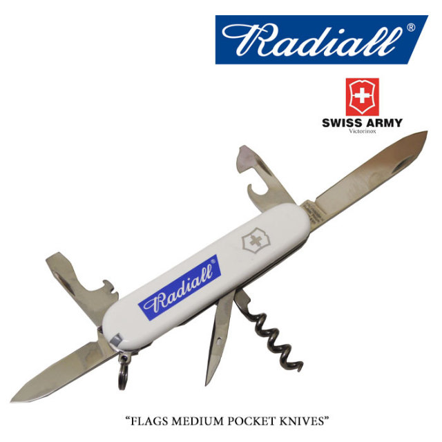 RADIALL (ラディアル)　 FLAGS MEDIUM POCKET KNIVES　 【2018 SPOT新作】　 【RADIALL×VICTORINOX】　 【RAD-18SS-SPOT-JW001】　