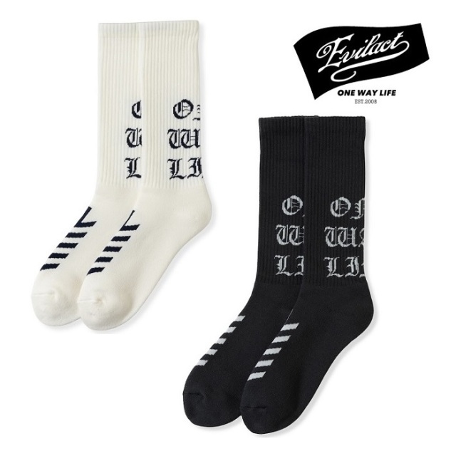 EVILACT (イーブルアクト)　 OWL LONG SOCKS 　【 ソックス 靴下】【EA-WFRSS-A03】 　 インタープレイ INTERPLAY