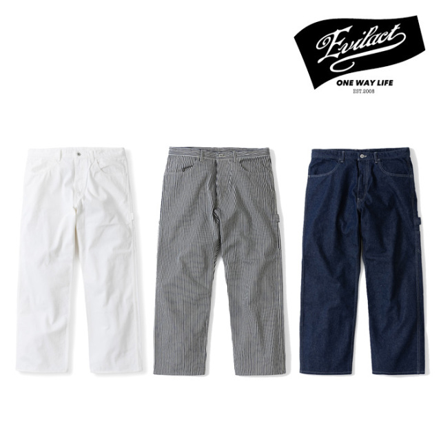 EVILACT (イーブルアクト)　PAINTER PANTS　【ペインター パンツ】【EA-PP01】【2025SPRING/SUMMER新作】 　 インタープレイ INTERPL