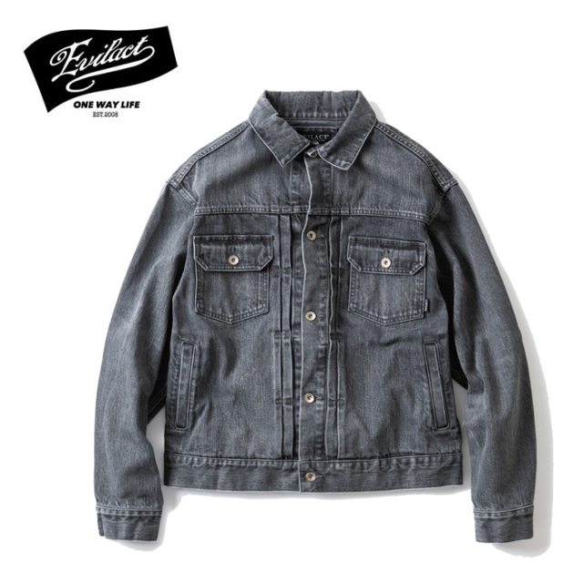 EVILACT (イーブルアクト)　 EAGLE CUSTOM 　【デニム ジャケット】【EA23-AW-J02】【2023AW】 　 インタープレイ INTERPLAY