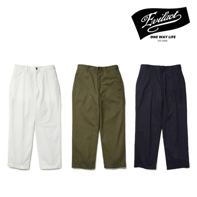 【SALE30%OFF】　EVILACT (イーブルアクト)　 CHINO PT　【パンツ】【EA24-ACT2-P01】【2024秋冬新作】 　 インタープレイ INTERPLAY