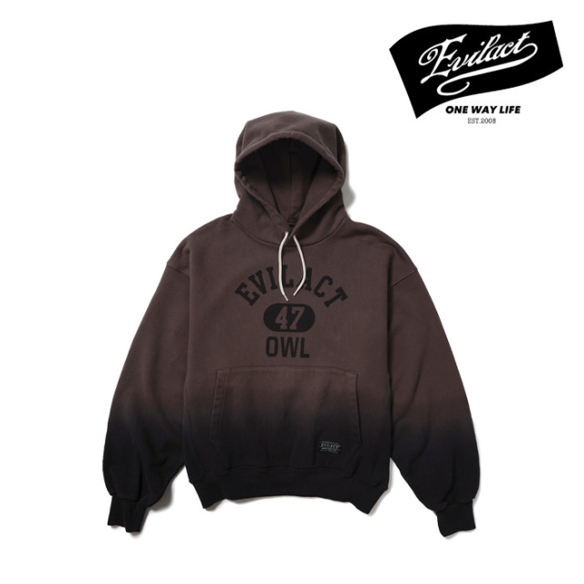 EVILACT (イーブルアクト)　FADE HOODIE　【フーディ パーカー】【EA24-ACT2-T07】【2024秋冬新作】 　 インタープレイ INTERPLAY