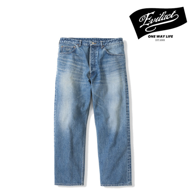 EVILACT (イーブルアクト)　MID DENIM CUSTOM　【デニム パンツ】【EA-WFRSS-P02】【2024春夏新作】 　 インタープレイ INTERPLAY