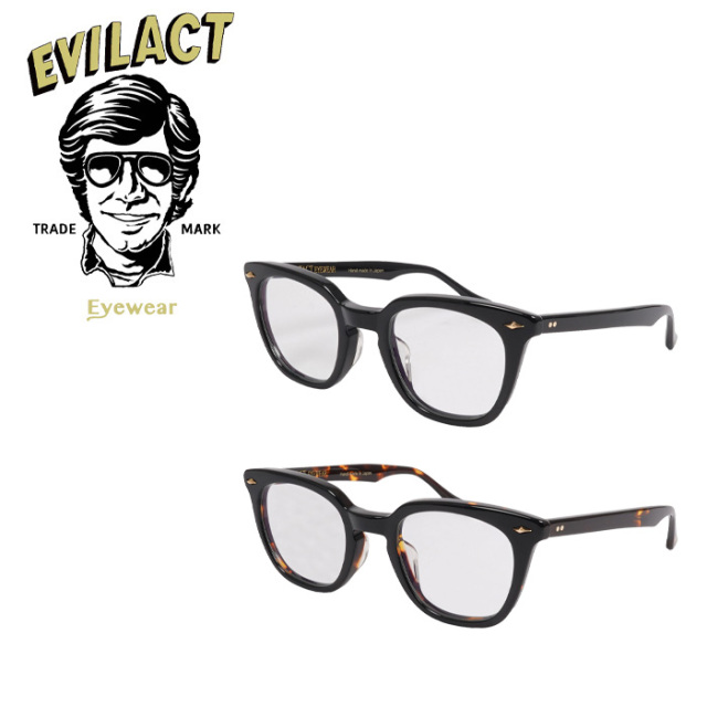 EVILACT EYEWEAR (イーブルアクトアイウエア)　 MERKEL(マーケル) DIMMING LENS　 【サングラス メガネ 調光レンズ】【EAE23-08】【2