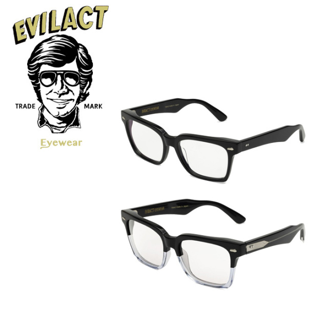 EVILACT EYEWEAR (イーブルアクトアイウエア)　 EMBLEM (エンブレム) DIMMING LENS　 【サングラス メガネ 調光レンズ】【EAE23-14】