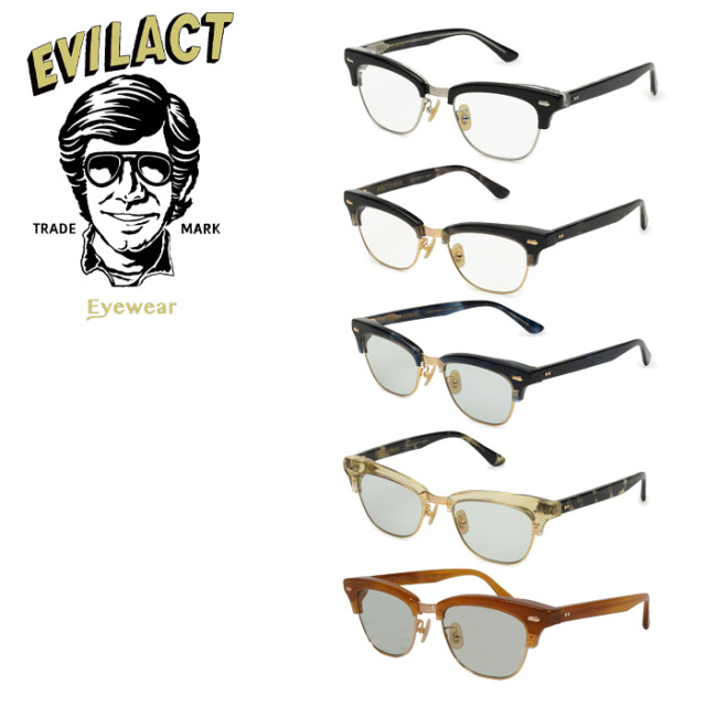 EVILACT EYEWEAR (イーブルアクトアイウエア)　 EXCELSIOR(エクセルシオール) COLOR DIMMING LENS　【サングラス メガネ 調光レンズ