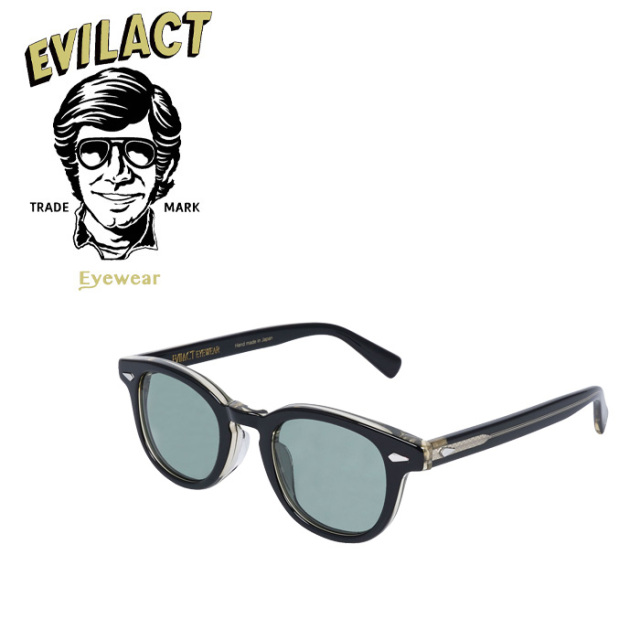 EVILACT EYEWEAR (イーブルアクトアイウエア)　 ACE(エース)COLOR LENS　 【サングラス メガネ】【EAE23-17】【2023新作 新色】【イ