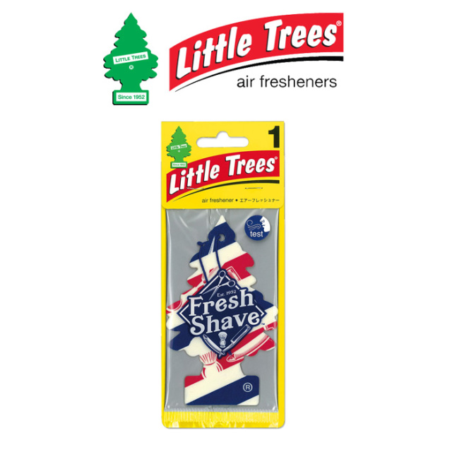 Little Trees (リトルツリー)　 AIR FRESHENER - Fresh Shave -　【エアフレッシュナー フレッシュシェイブ】【インタープレイ INTER