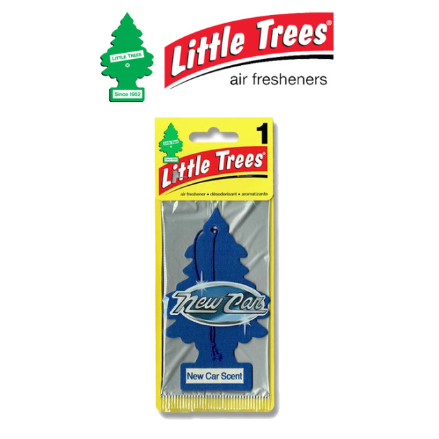 Little Trees (リトルツリー)　 AIR FRESHENER - New Car Scent -　【エアフレッシュナー ニューカー】【インタープレイ INTERPLAY】
