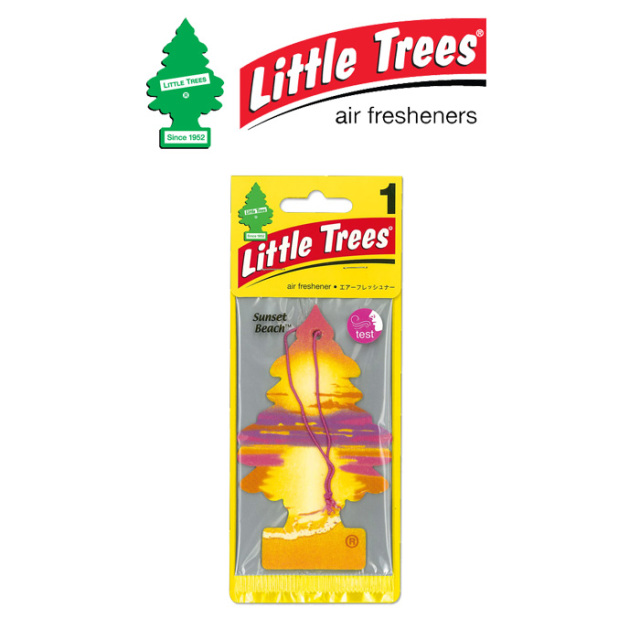 Little Trees (リトルツリー)　 AIR FRESHENER - Sunset Beach -　【エアフレッシュナー サンセットビーチ】【インタープレイ INTERP