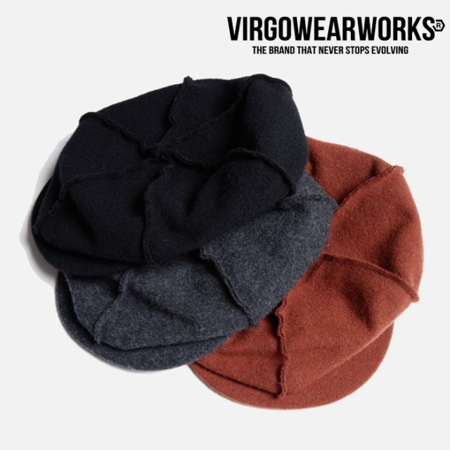VIRGOwearworks (ヴァルゴウェアワークス)  　SEAM CASQUETTE TYPE-V　【キャスケット】【VG-CB-161】【2026 AUTUMN&WINTER 先行予約
